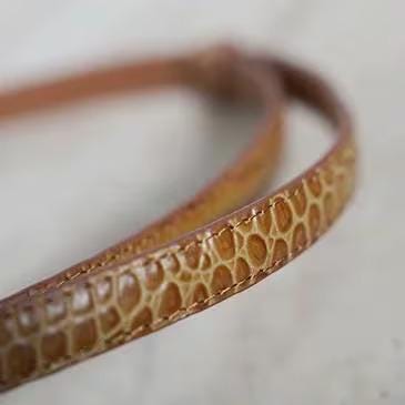 Skinny Leather Belt