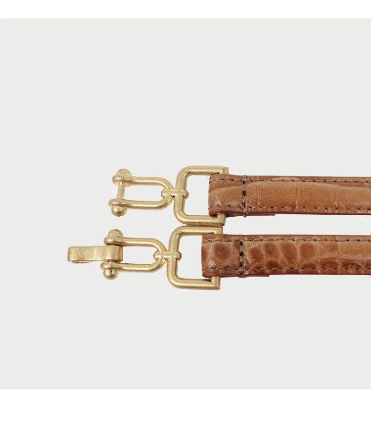 Skinny Leather Belt