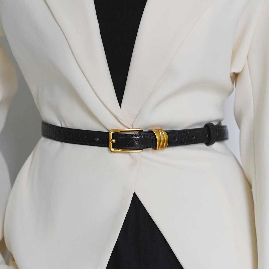 Minimalist Leather Belt
