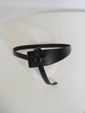 Wide to Narrow Leather Belt