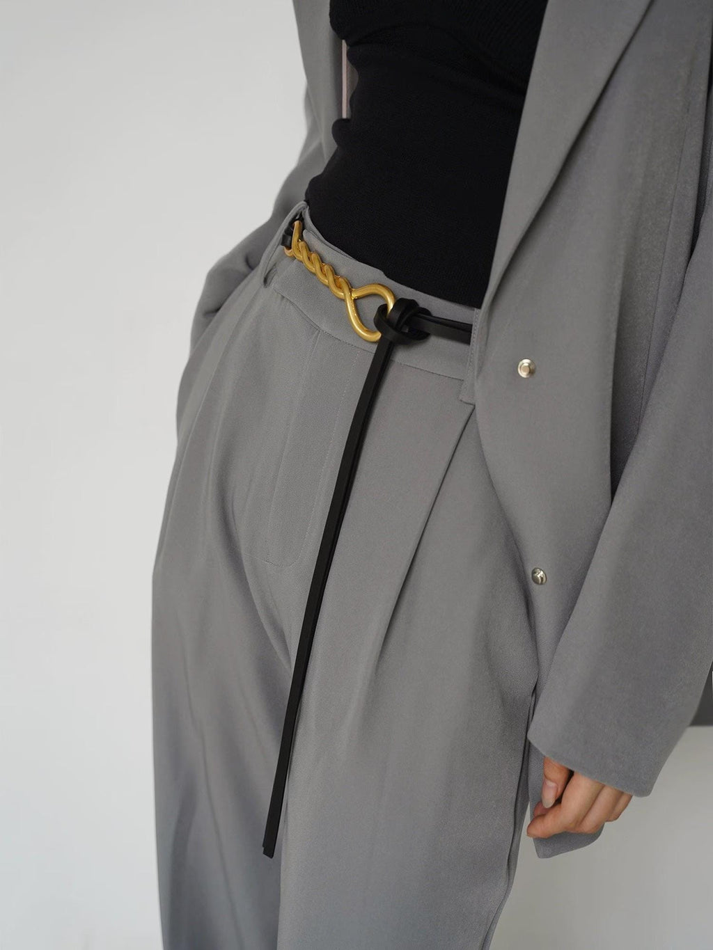 Freeform Tie Belt