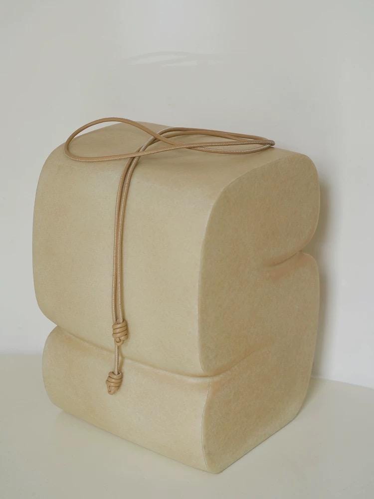 Lambskin Belt with Knotted End