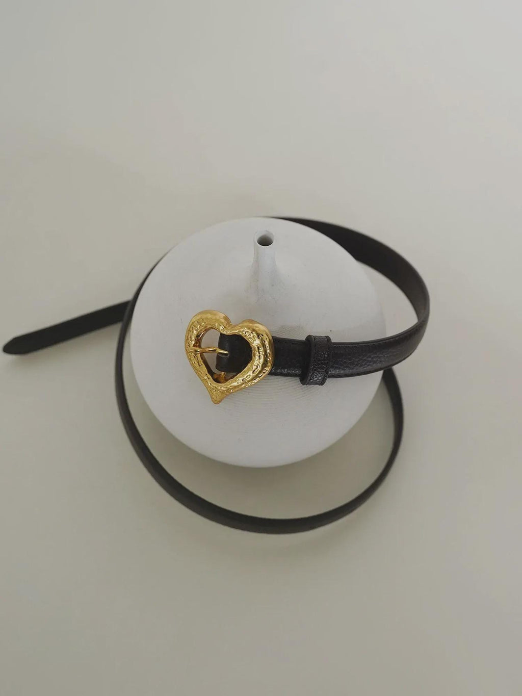 Hammered Heart Belt