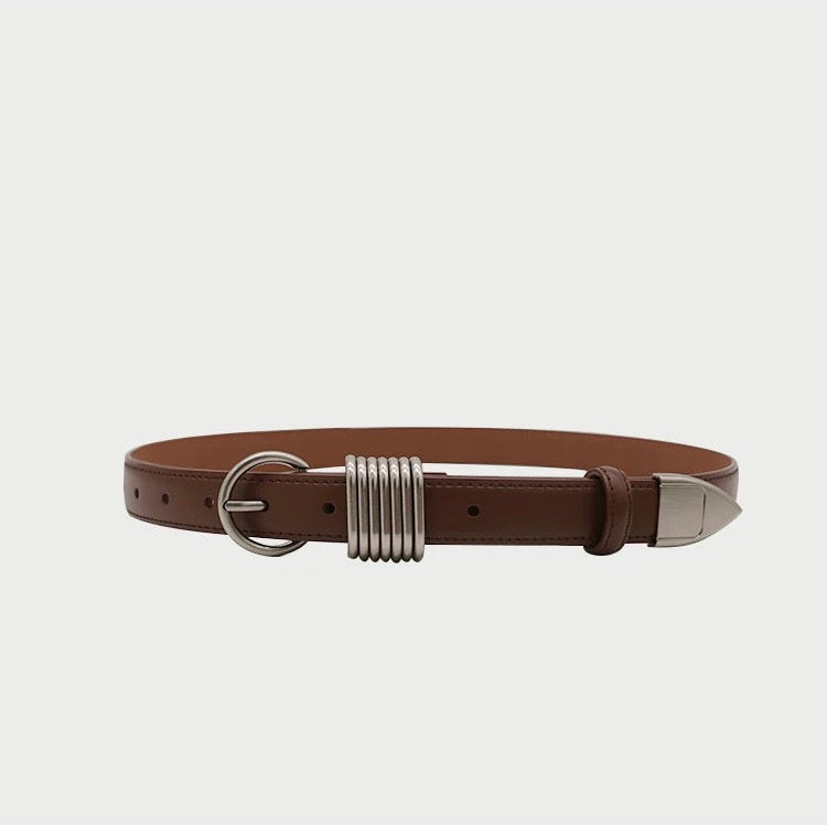 7-Ring Buckle Belt