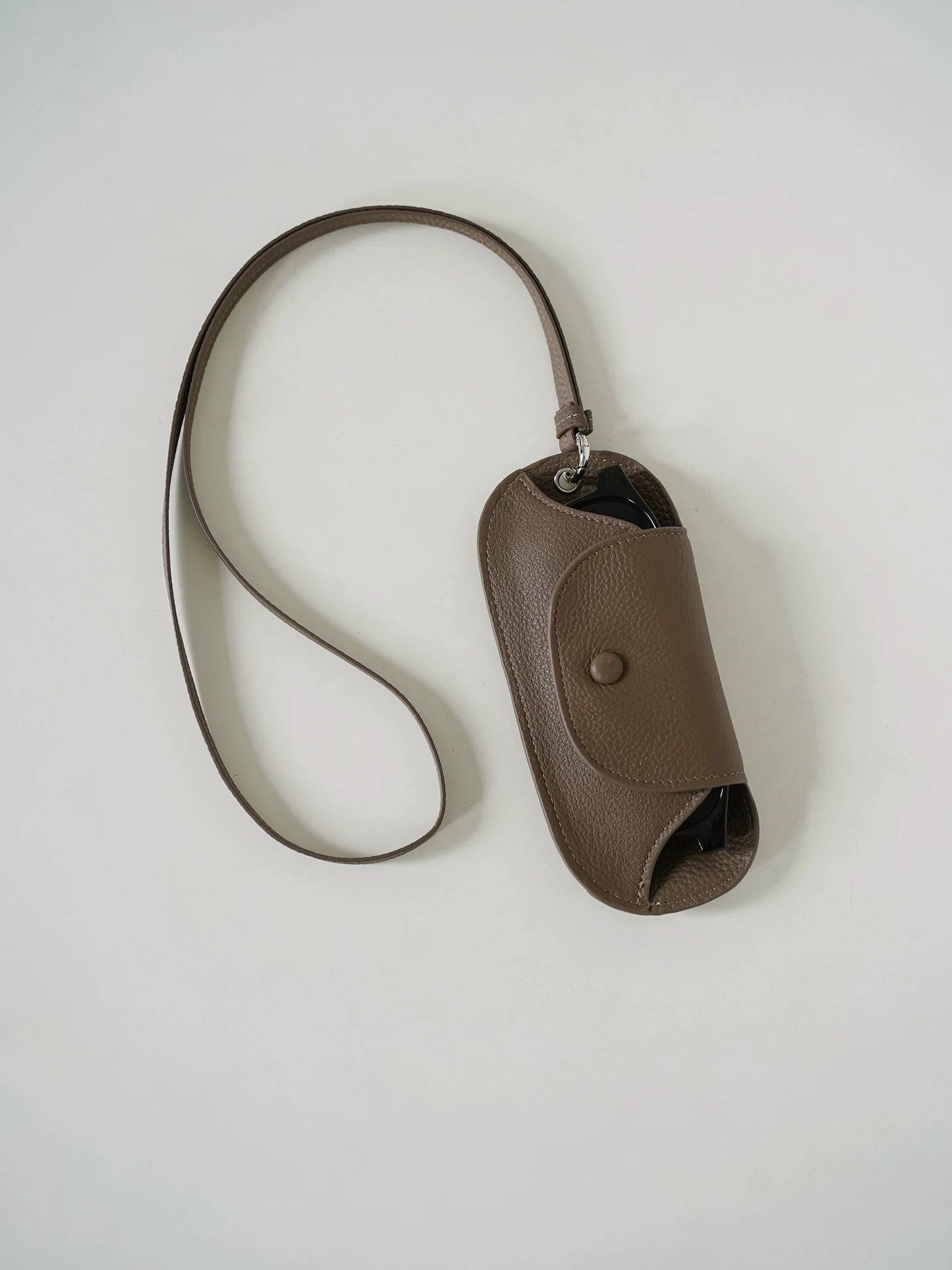 Leather Glass Case