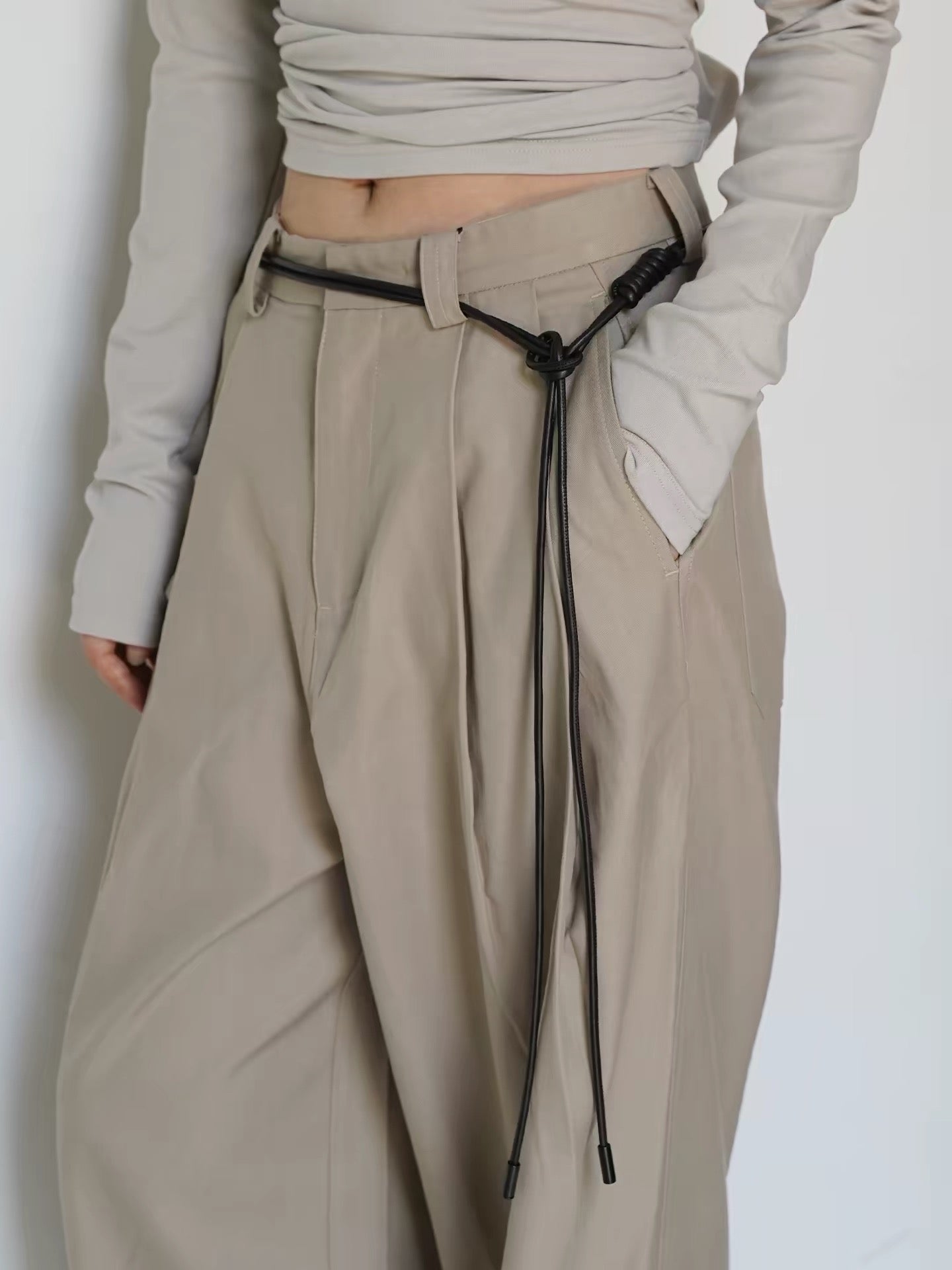 Self-Tie Rope Belt