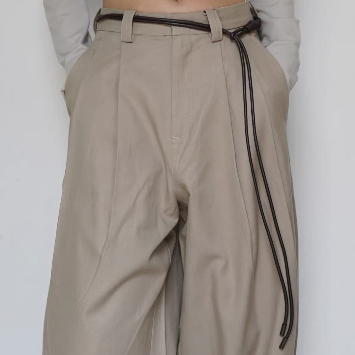Self-Tie Rope Belt