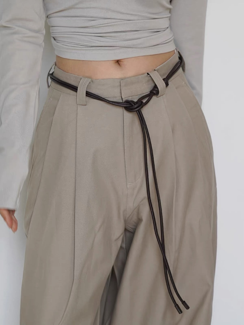 Self-Tie Rope Belt