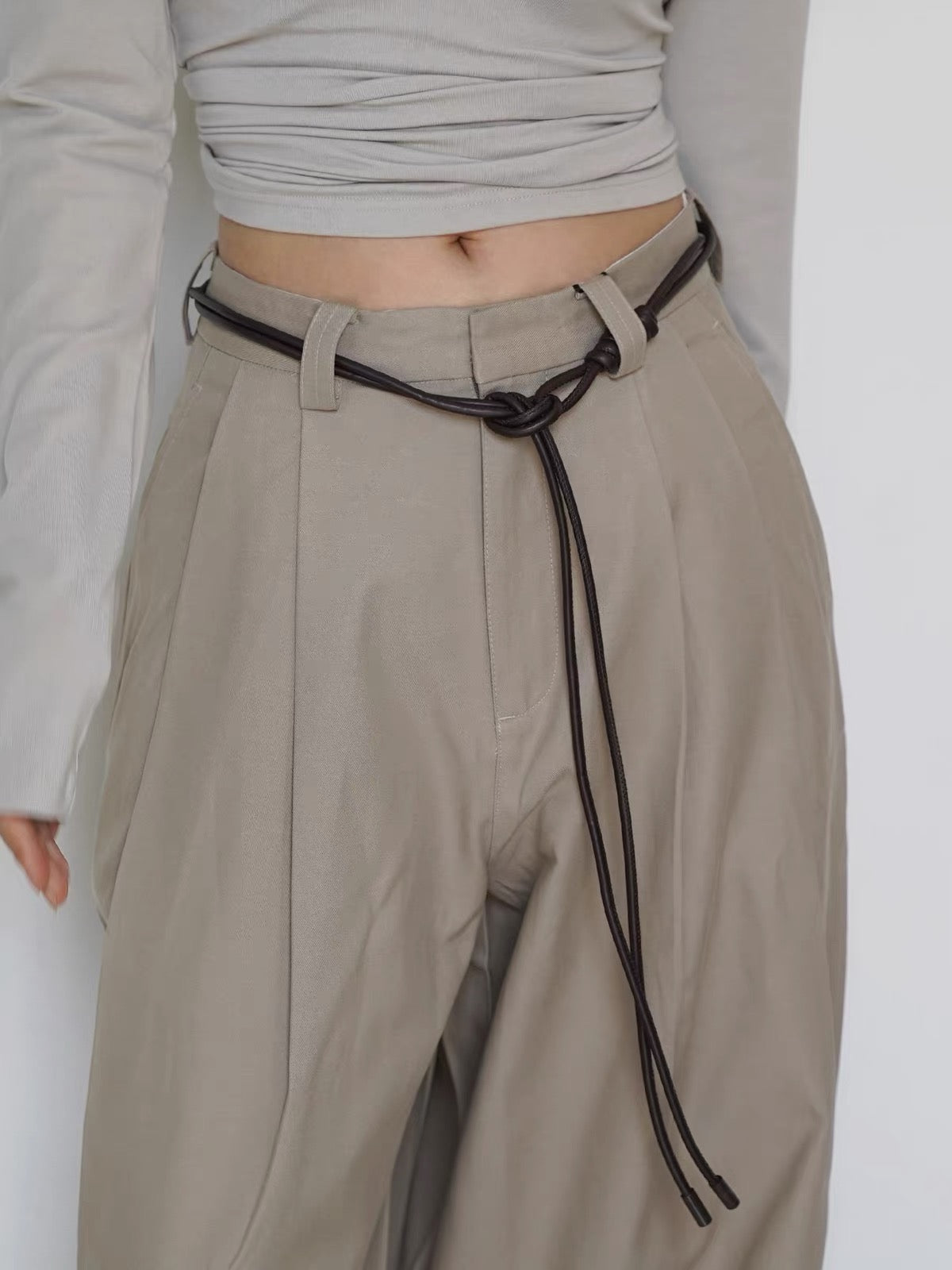 Self-Tie Rope Belt
