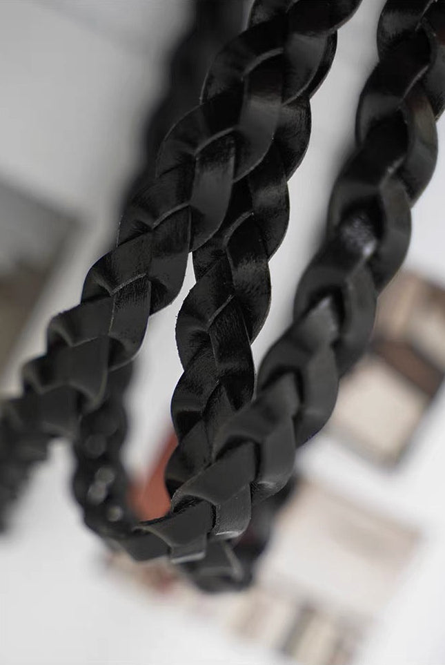 Aurelia Floral Braided Belt
