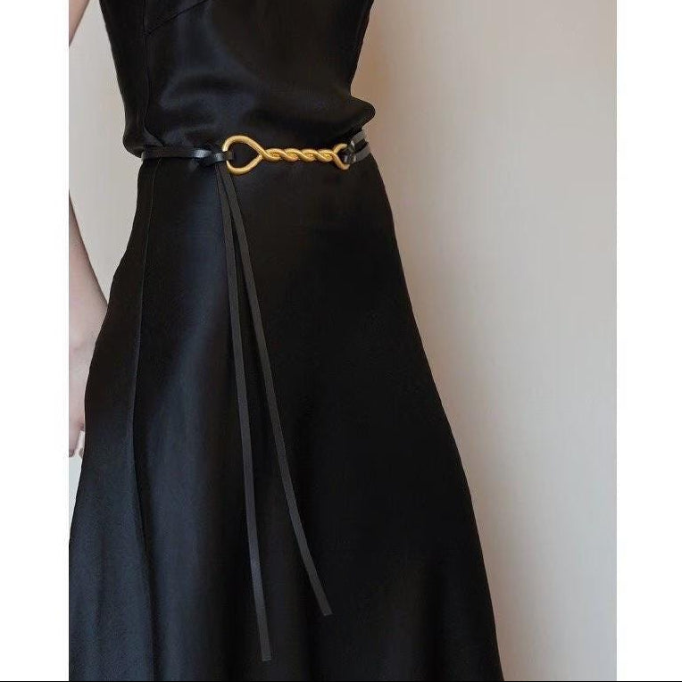 Freeform Tie Belt