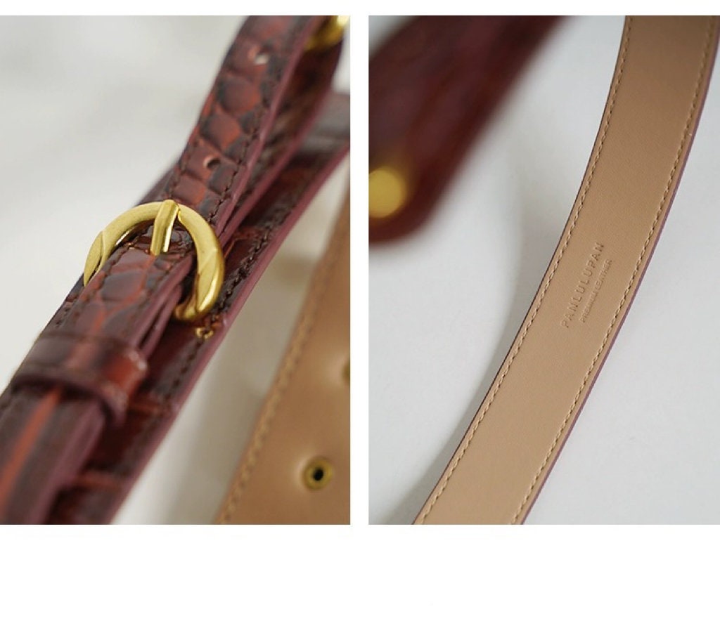 Luxury Wide Leather Belt