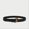 Gold Sculptural Buckle Belt