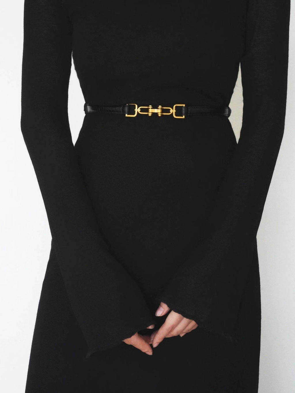 Skinny Leather Belt