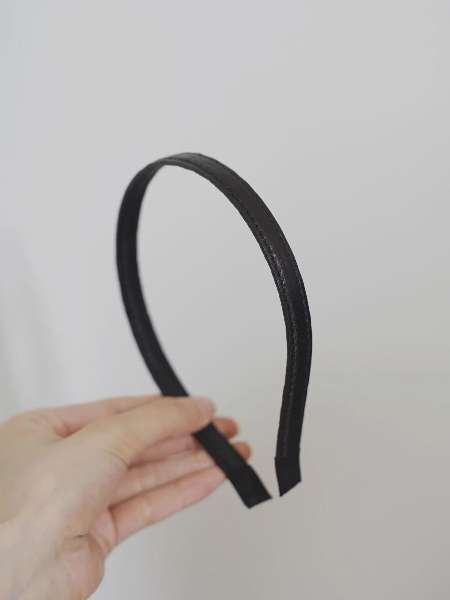 Leather Skinny Hairband