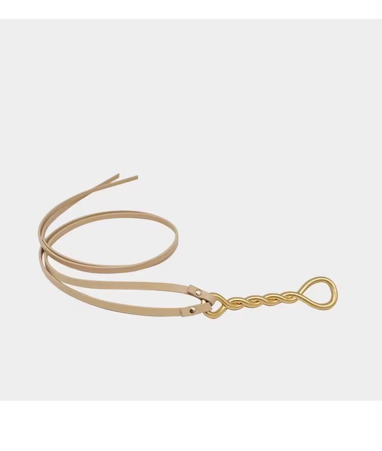 Freeform Tie Belt