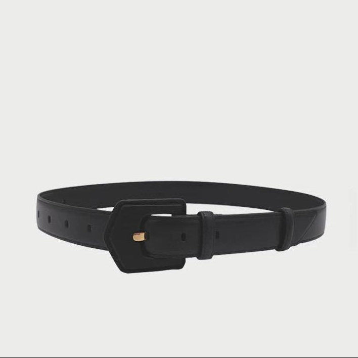 Leather Buckle Belt