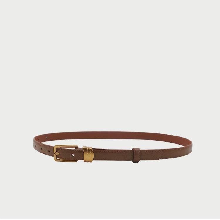 Minimalist Leather Belt