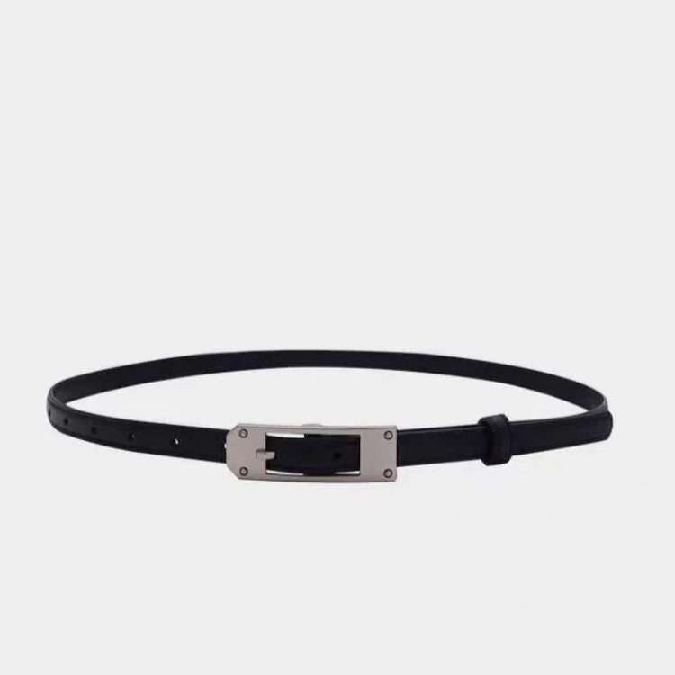 Sloane Skinny Leather Belt