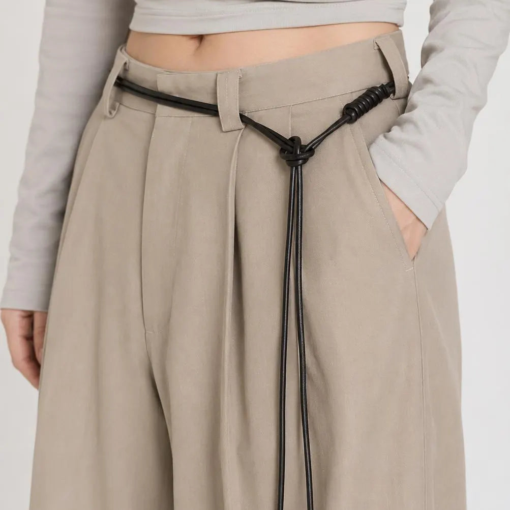 Self-Tie Rope Belt