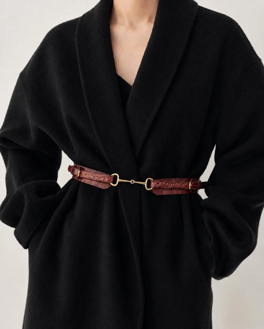 Luxury Wide Leather Belt